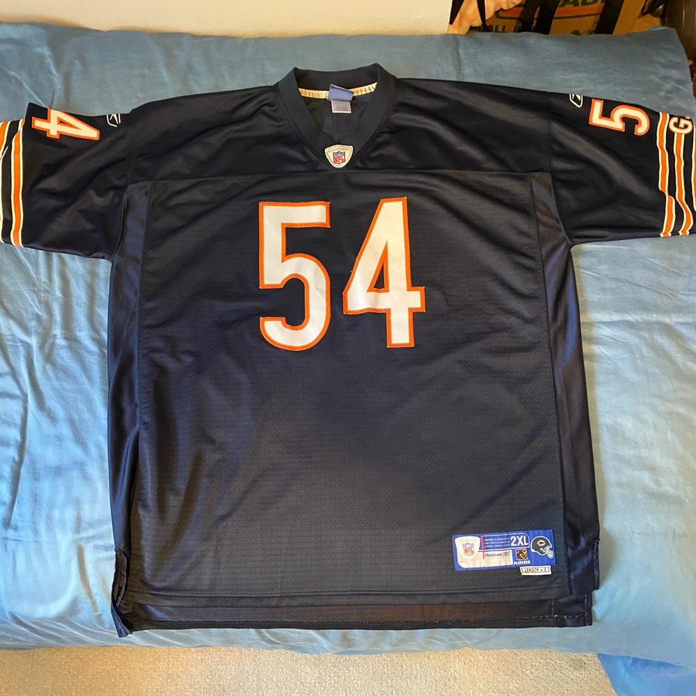 Reebok xxl Chicago Bears NFL JERSEY URLACHER